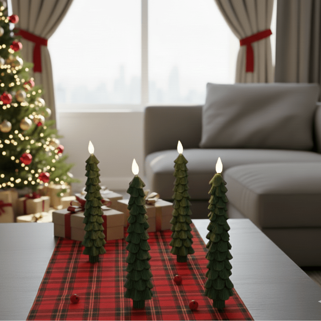 GLIMTREE – Remote-Control LED Candle Tree for Cozy Holiday Ambience