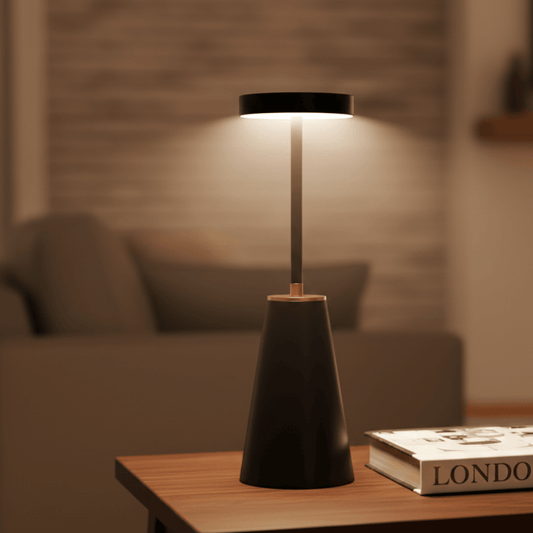 RETROLUME – Wireless Table Lamp with Modern Design & Dimmable Lighting