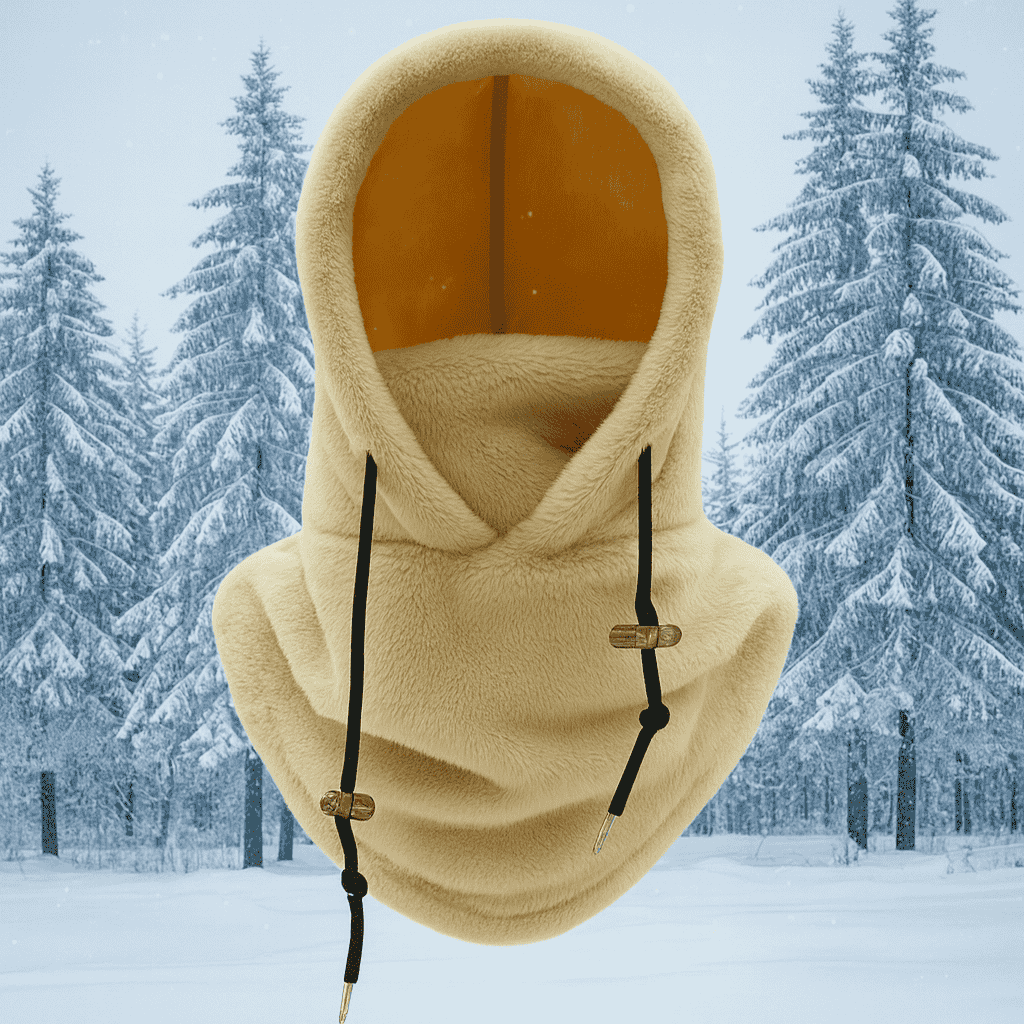 FLEECORA – Warm & Breathable 3-in-1 Hat for Winter Comfort