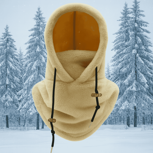 FLEECORA – Warm & Breathable 3-in-1 Hat for Winter Comfort