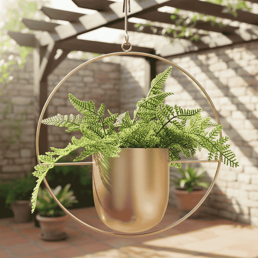 PLANTFORM – Modern Minimalist Wall Plant Hanger with Adjustable Chain for Clean Interior Styling