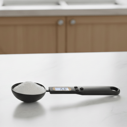 DIGISPOON – Smart Electronic Measuring Spoon for Exact Ingredient Control, Multi-Unit Scale