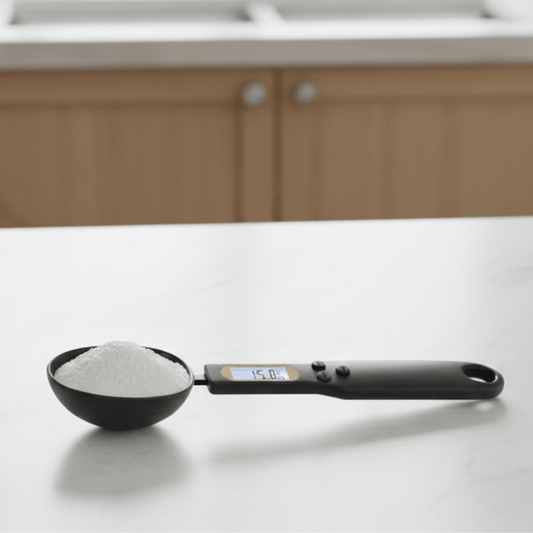 DIGISPOON – Smart Electronic Measuring Spoon for Exact Ingredient Control, Multi-Unit Scale