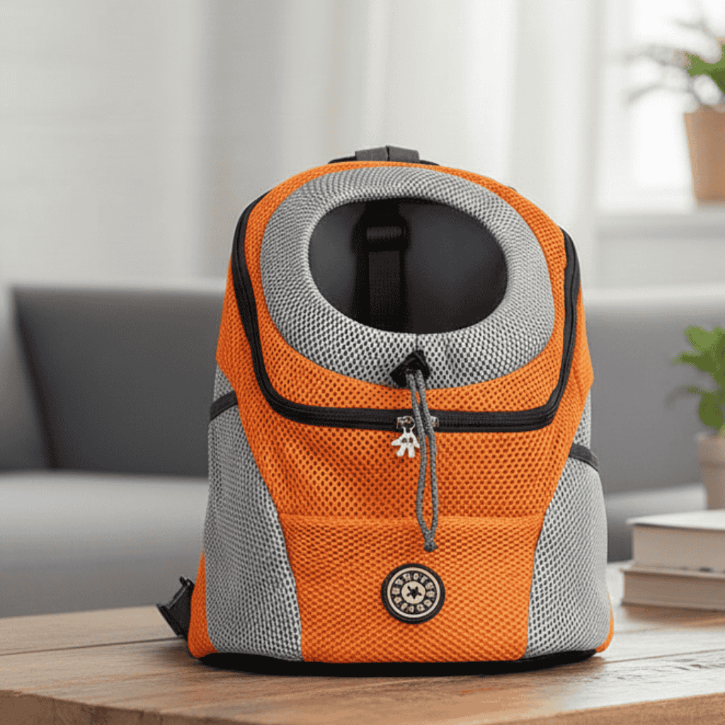 PAWCARRY – Pet Carrier Backpack with Adjustable Straps, Safety Hook & Ventilation