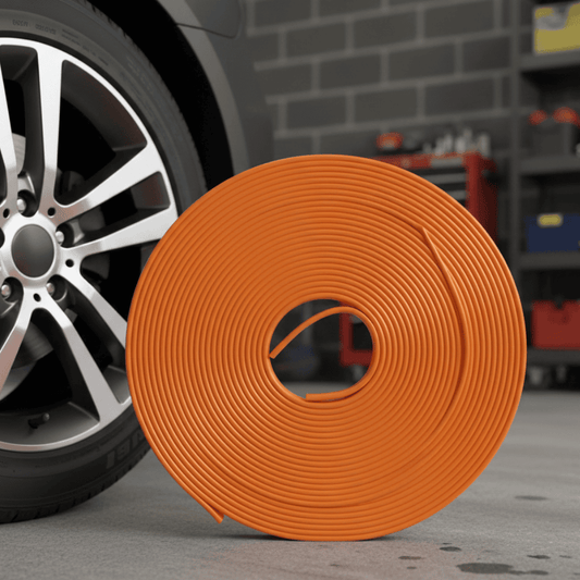 RIMGUARD – Velgbeschermer met rubberen strip met hoge hechting ter voorkoming van stoeprandschade