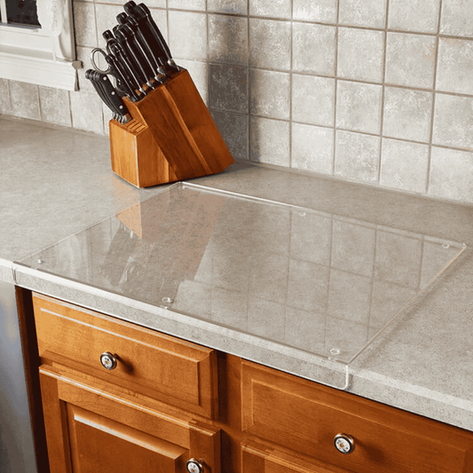 CLEARCUT – Non-Slip Acrylic Cutting Board, Scratch-Resistant Kitchen Essential