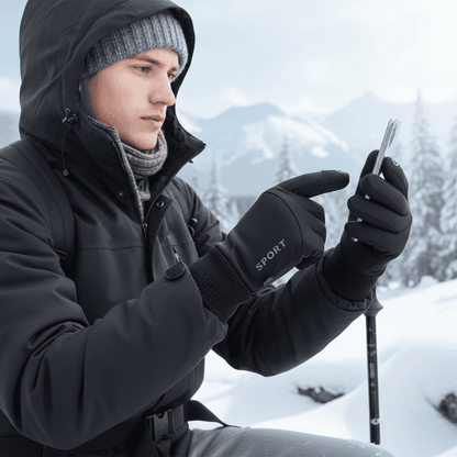 TOUCHWARM – Thermal Touch Screen Gloves Waterproof, Anti-Skid Grip