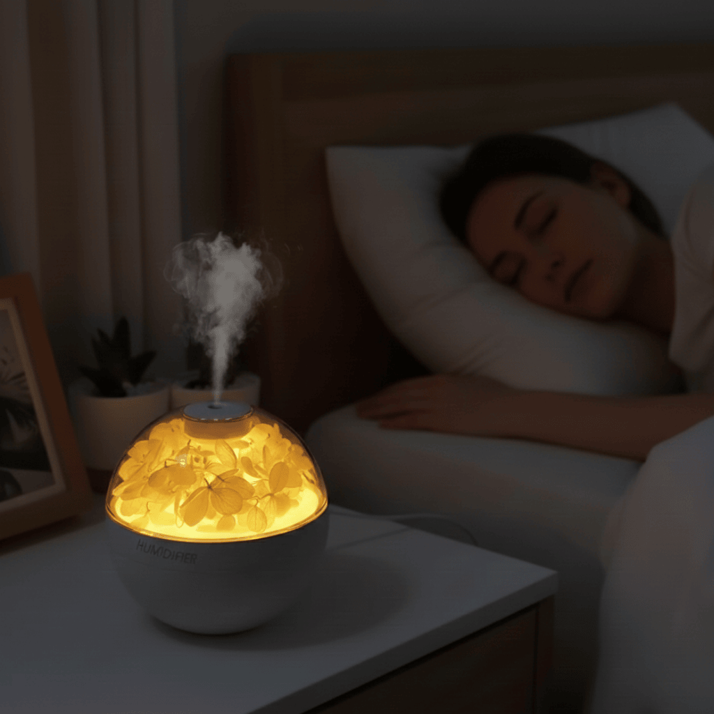 MISTMINI – Mini Air Humidifier, Compact USB Humidifier for Home & Office, Quiet Operation