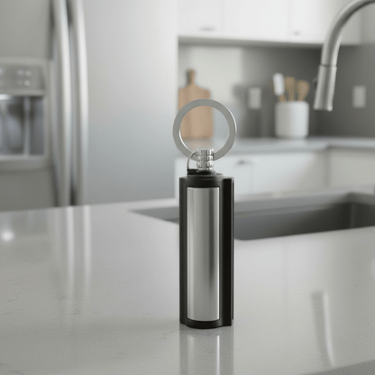 FIREKEY – Waterproof Metal Fire Starter Keychain for Outdoor Adventures