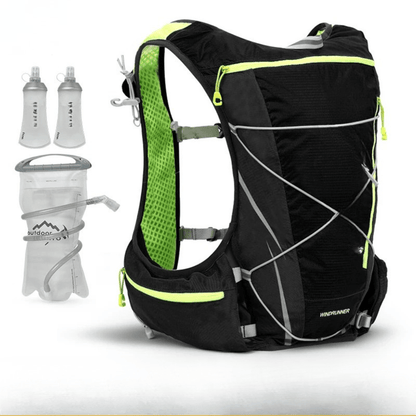 VENTRAIL – 8L Breathable Hydration Backpack with 1.5L Bladder for Running & Cycling