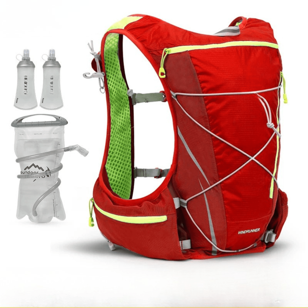 VENTRAIL – 8L Breathable Hydration Backpack with 1.5L Bladder for Running & Cycling