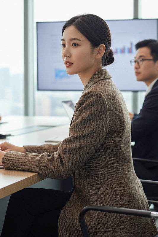 MILLY – Women’s Tailored Wool Blend Blazer