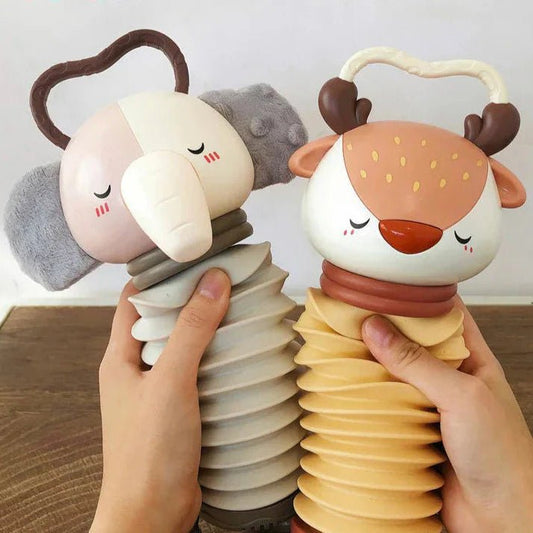 Melobean Baby Tune | 2-in-1 Baby Accordion & Rattle | Sensory Development Toy | Musical Toy for Infants 4