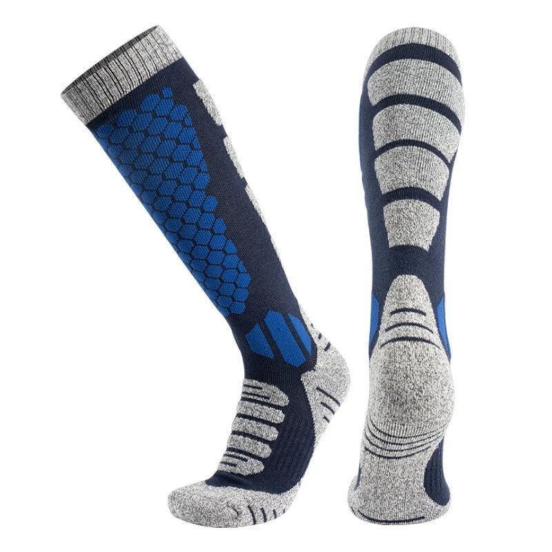 Merino Wool Thermal Socks for Skiing and Hiking - Unisex Long Tube Design 5