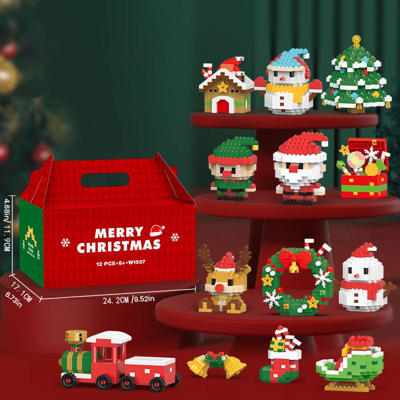 MerryBlocks - Creative Christmas Building Blocks Set for Festive Fun 10