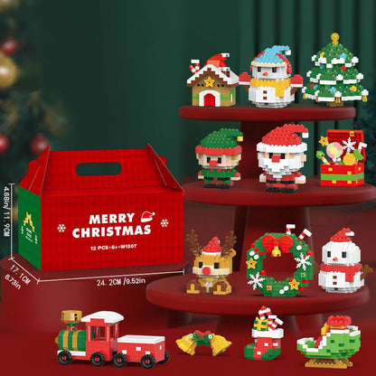 MerryBlocks - Creative Christmas Building Blocks Set for Festive Fun 10