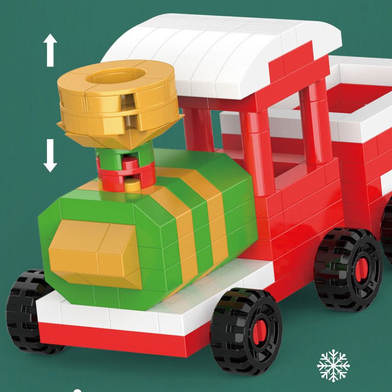 MerryBlocks - Creative Christmas Building Blocks Set for Festive Fun 3