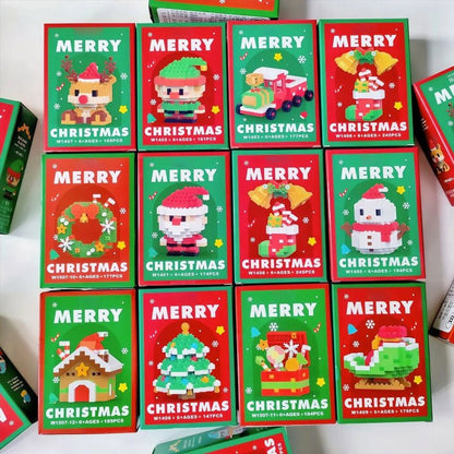 MerryBlocks - Creative Christmas Building Blocks Set for Festive Fun 6