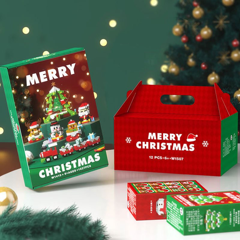 MerryBlocks - Creative Christmas Building Blocks Set for Festive Fun 8