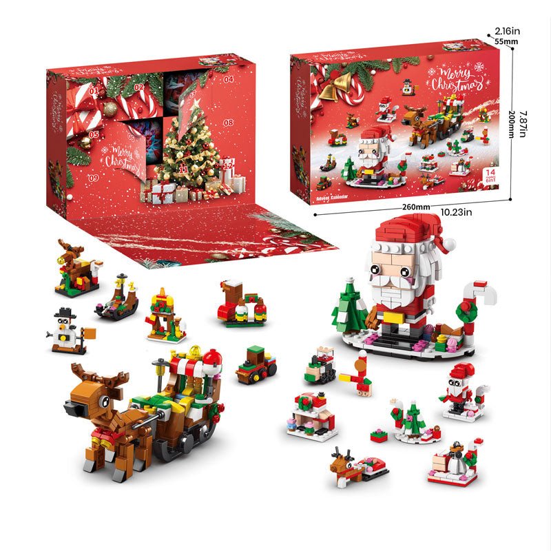 MerryBlocks - Creative Christmas Building Blocks Set for Festive Fun 9