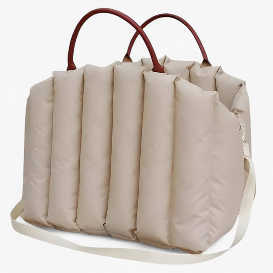 Mila - Warm and Stylish Dog Carrier Bag with Safety Belt for Travel 0