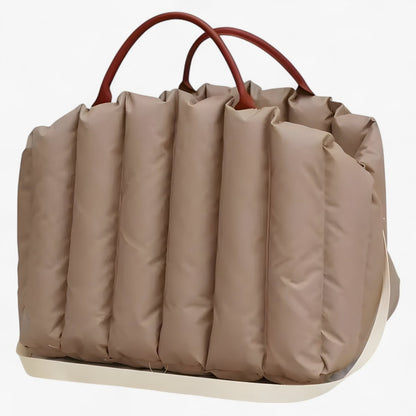 Mila - Warm and Stylish Dog Carrier Bag with Safety Belt for Travel 3