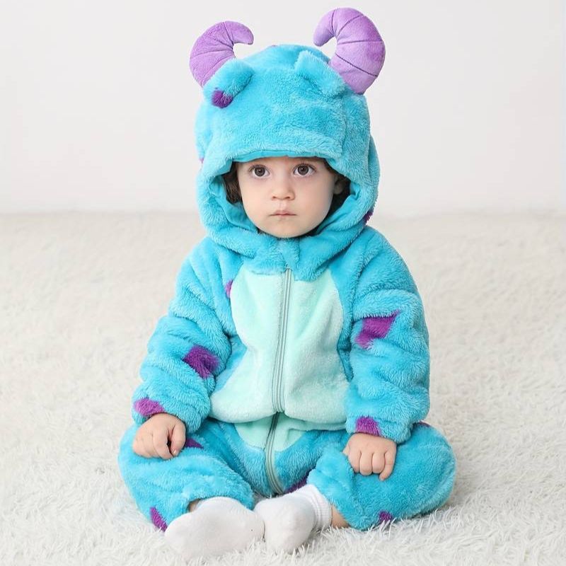 Milo Moon - Ultra-Soft Animal Overalls for Babies with Convenient Snaps 0