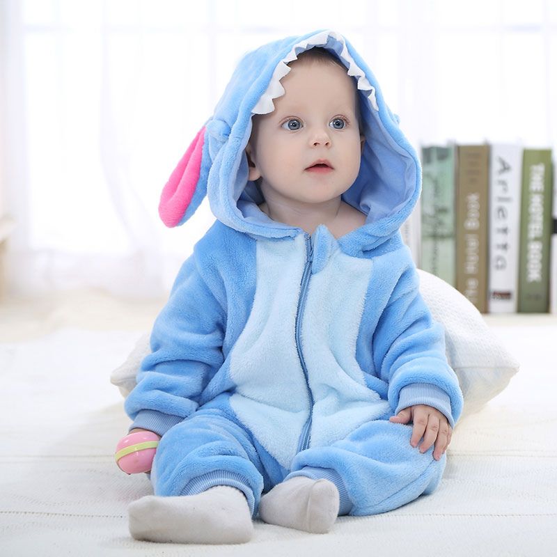 Milo Moon - Ultra-Soft Animal Overalls for Babies with Convenient Snaps 3