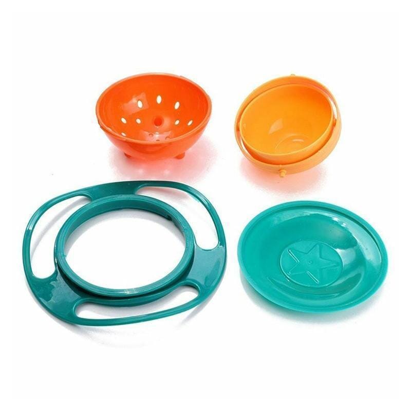 Milo Moon 360° Anti-Spill Children's Bowl with Lid & Ergonomic Handles 5