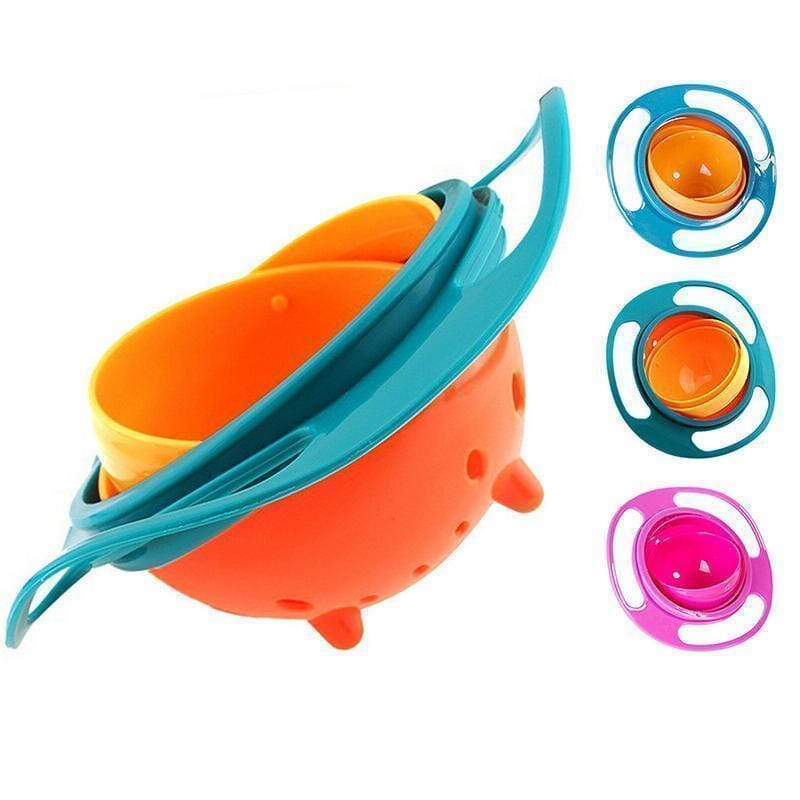 Milo Moon 360° Anti-Spill Children's Bowl with Lid & Ergonomic Handles 7
