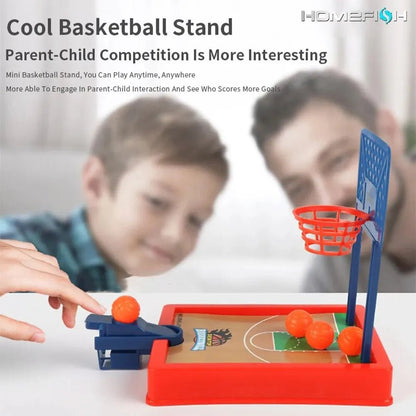 Mini Basketball Game Set - Compact Portable Tabletop Sports Toy for Indoor & Outdoor Fun 1