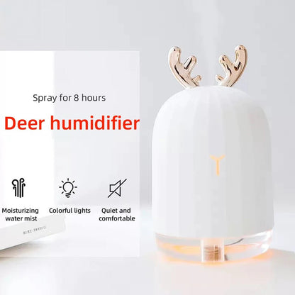 Mini Deer Humidifier - Ultra Quiet with Color LED Lights & Automatic Shutdown 2
