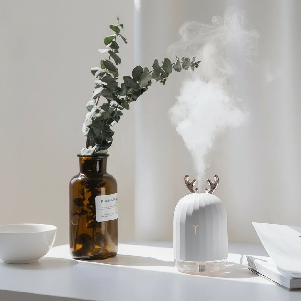 Mini Deer Humidifier - Ultra Quiet with Color LED Lights & Automatic Shutdown 3