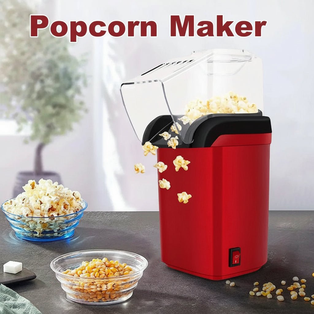 Mini Electric Air Popcorn Maker Machine - Quick Healthy Snack Popper 2