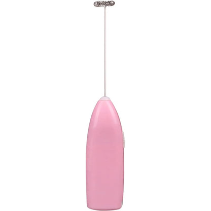 Mini Electric Egg Beater & Milk Frother - Battery-Powered Kitchen Mixer 8