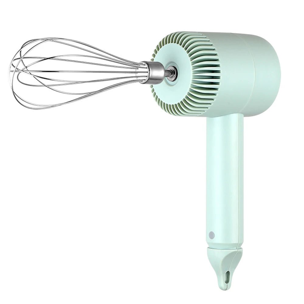 Mini Electric Hand Mixer - Wireless Dough and Cream Beater with 3 Speed Settings 7
