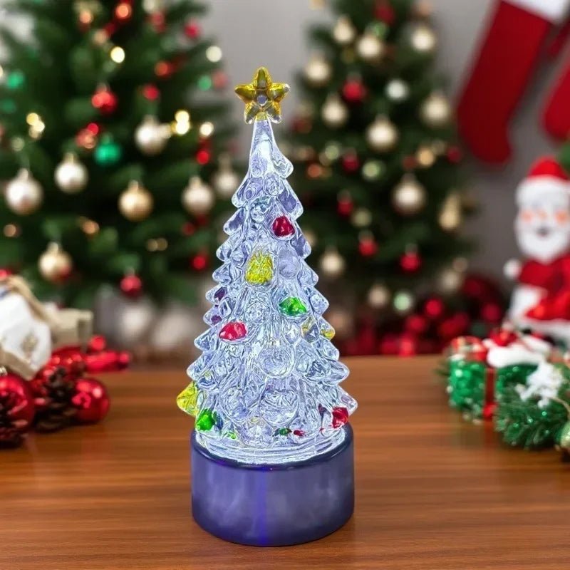 Mini LED Night Light - Christmas Tree Decorative Lamp for Bedroom & Desk 2