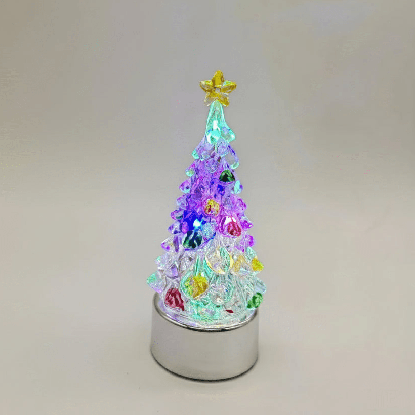 Mini LED Night Light - Christmas Tree Decorative Lamp for Bedroom & Desk 6