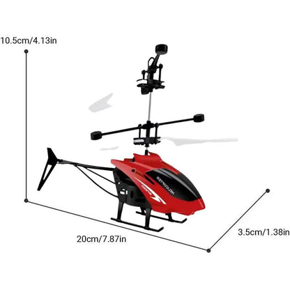 Mini RC Helicopter - Rechargeable Remote Control Toy with Fall-Resistant Design 5