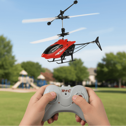 Mini RC Helicopter - Rechargeable Remote Control Toy with Fall-Resistant Design 7