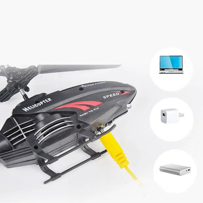 Mini RC Helicopter - Remote Control Flying Helicopter Toy with USB Charging 2