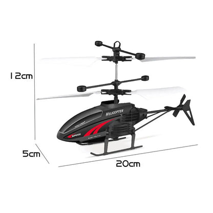 Mini RC Helicopter - Remote Control Flying Helicopter Toy with USB Charging 5