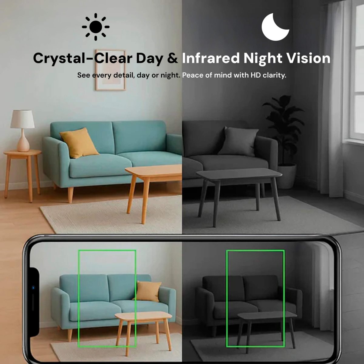 Mini Spy Camera - Wireless 1080P Hidden Camera with Night Vision & Motion Alerts 2