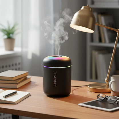 Mini USB Aroma Diffuser - 180ML Aromatherapy Essential Oil Purifier 7