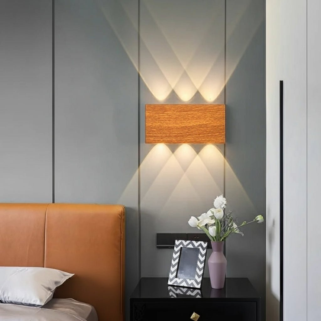 Minimalist LED Wall Lamp - Touch Control, Three Color Options, 4000mAh Battery 2