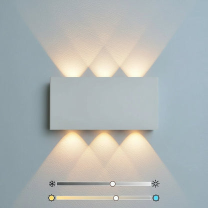 Minimalist LED Wall Lamp - Touch Control, Three Color Options, 4000mAh Battery 6
