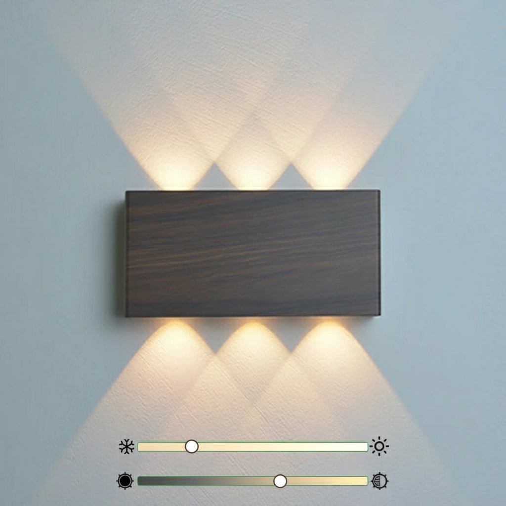Minimalist LED Wall Lamp - Touch Control, Three Color Options, 4000mAh Battery 8