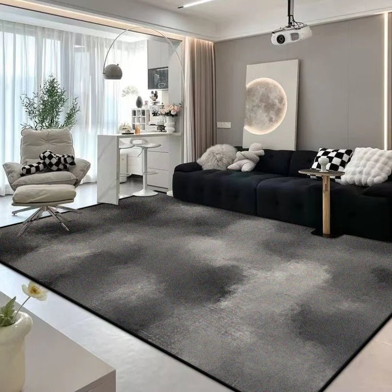 Modern Abstract Flannel Carpet - Customizable, Non-Slip, Machine Washable Design 8