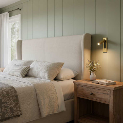 Modern LED Bedside Sconce with Adjustable Head, Dimmable Light & Space-Saving Design 7