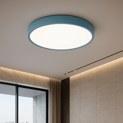 ETERNA BEAM - Moderne LED Plafondlamp in Roze en Grijs